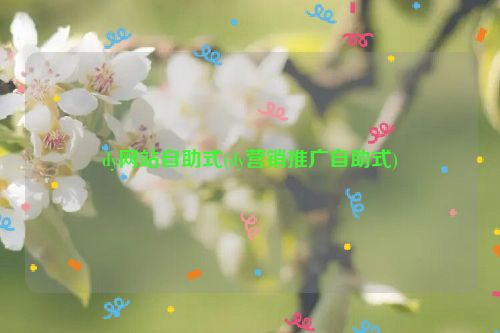 dy网站自助式(dy营销推广自助式)